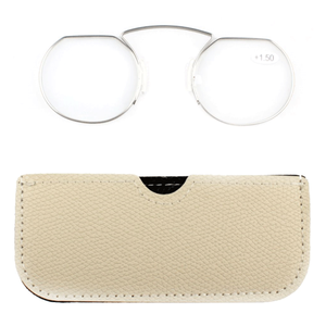 Portable Mini Wallet <strong>Reading</strong> <strong>Glasses</strong> With Clip New Presbyopic Nose <strong>Glasses</strong> For Elderly Stick Phone Wallet Positioned Lens - Product Image 4
