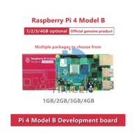 Original Raspberry Pi 4B Modelo 1/2/4/8GB RAM 1,5 GHz Quad-Core CPU BT 5,0 Gigabit Ethernet para IoT/Proyectos integrados