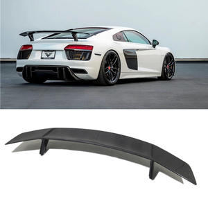 Difusor de Fibra de Carbono Real para Coche R8, Alerón Trasero, Spoiler, Labio Delantero, Kits de Carrocería para Audi R8 MK2 2017 2018 2019 2020 - Product Image 4