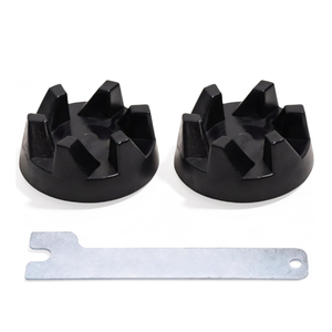 Reemplaza la pieza 9704230, acoplador de goma para licuadora y kit de llaves para extracción, 2 piezas 9704230 y 1 herramienta de extracción. - Product Image 1