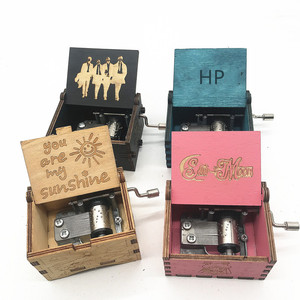 Caja <span class=keywords><strong>de</strong></span> música <span class=keywords><strong>de</strong></span> madera personalizada Caja <span class=keywords><strong>de</strong></span> música teñida <span class=keywords><strong>de</strong></span> Navidad - Product Image 4