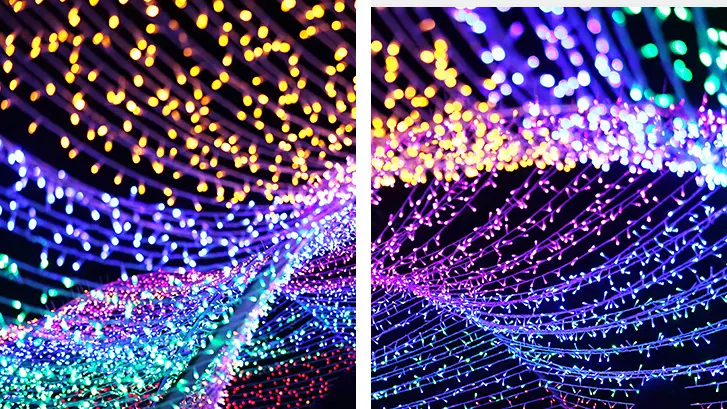 10 متر مع 100 LED ومختلف الألوان ، IP44 للماء ل الفناء الخلفي حزب عطلة إضاءة للتزيين LED سلسلة ضوء