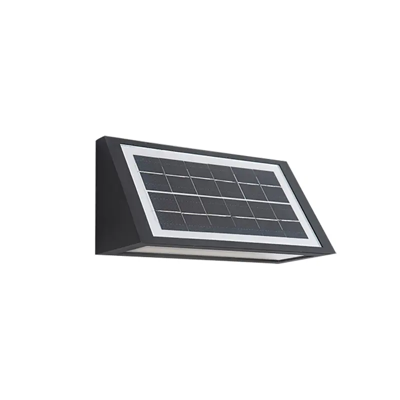 Luz solar Led de jardín de alta potencia para exteriores, luz de pared con sensor solar de 3W, lámpara de pared impermeable personalizada IP65