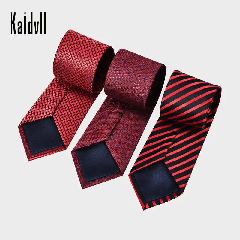 Embroidered Silk Handkerchief Custom Handmade Neckties Woven Mens Ties and Pocket Square