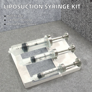 Aspirador manual de grasa para jeringas de 10 ml, 20 ml y 50 ml con presión negativa controlada para una recolección precisa de grasa. - Product Image 2