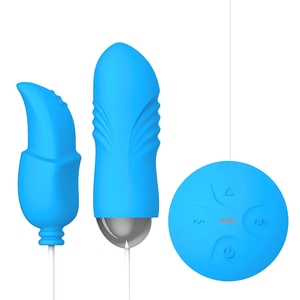 Wholesale Adult Product <b>Wireless</b> Remote Control Silicone 10 Frequency 5 Speed Dildo-Shaped Small Size <b>Vibrators</b> for Women - Product Image 4