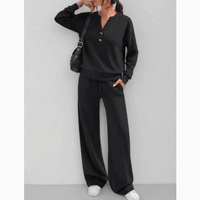 Ensemble pantalon long et haut à manches longues pour femme JAC22 TZ096, nouvelle collection mode