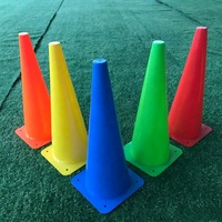 LXY-049 Seau de marquage pour entraînement de football 48 cm, cônes d'agilité pour le football