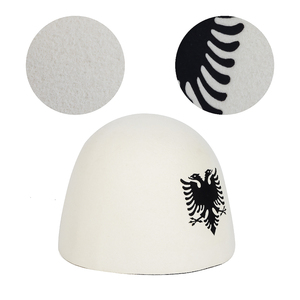 Bán Buôn Chất Lượng Hàng Đầu 100% Len Cảm Thấy Phòng Tắm Hơi Hat/Cap Cho Nga Tắm Và Banya Hat - Product Image 3