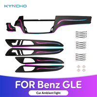 KYNCHO pour Benz GLS X166 2012-2019, mise à niveau de l'éclairage ambiant automobile, lumières intérieures symphoniques, éclairage ambiant LED pour voiture