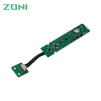 Service d'assemblage électronique SMT à guichet unique avec tests AOI/par rayons X, espacement des lignes de 4 mil, épaisseur de 1,6 mm pour PCBA/PCB personnalisé