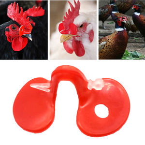 50 Bolsas <span class=keywords><strong>de</strong></span> 100 Piezas <span class=keywords><strong>de</strong></span> Gafas Antipicaduras para Pollos con Perno, para <span class=keywords><strong>Gallos</strong></span>, Faisanes, Pavos, Suministros para la Industria Avícola - Product Image 2