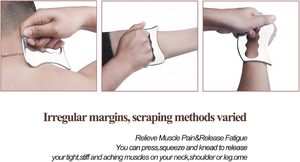 Herramienta <span class=keywords><strong>de</strong></span> <span class=keywords><strong>Terapia</strong></span> Física Gua Sha <span class=keywords><strong>de</strong></span> Acero Inoxidable, Herramienta <span class=keywords><strong>de</strong></span> Masaje para Liberar Músculos, Logotipo Personalizado - Product Image 5
