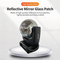 Nouvelle Lampe à Tête Mobile LED IP65 Effet Boule Miroir 120W DMX512 pour Clubs, Mariages, Fêtes, Scènes, Bars, KTV et Événements