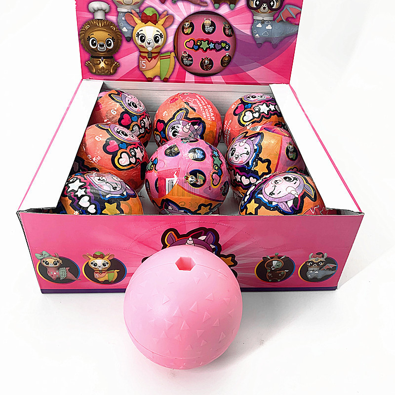 Set of 12 lol doll surprise ornaments cute surprise ball baby doll toys for girls children ball