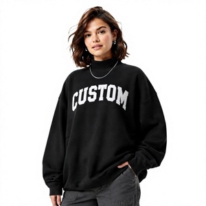 เสื้อสเวตเชิ้ตผู้หญิงทรงหลวมแบบใหม่ ขายดี คอเต่า ผ้าฟลีซ ไม่บุซับใน ดีไซน์รักษ์โลก ระบายอากาศได้ดี สำหรับฤดูหนาวและฤดูใบไม้ร่วง - Product Image 1