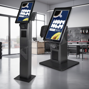 Terminal de Pago WUXIN de 23.6/21.5 Pulgadas, Señalización Digital, Kiosco de Autoservicio con Pantalla Táctil, Sistema POS para <span class=keywords><strong>Restaurante</strong></span> - Product Image 3