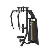 Máquina de Entrenamiento Multifuncional ST-1007 Ajustable para Deltoides Posteriores/Pectorales, Entrenamiento de Fuerza para Profesionales