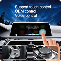 BM W Android CarPlay AI Box pour toutes les séries X1 X3 X4 X5 X6 ID6 ID7 ID8 ID8.5 ID9 Mise à niveau du système Netflix YouTube Streaming Dongle