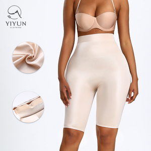 Plus tamaño barriga de control para adelgazamiento de cuerpo shaper sexy mujer las caderas y <span class=keywords><strong>el</strong></span> pantalón de talle alto de seda de hielo sin glúteos - Product Image 6