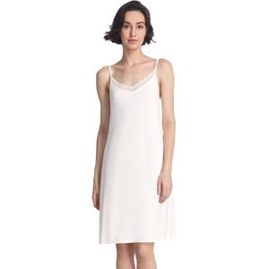 Camisón sin mangas personalizado para mujer, de viscosa de bambú suave, con tirantes finos, tipo camisola, vestido interior completo, vestido de dormir, ropa de casa - Product Image 1