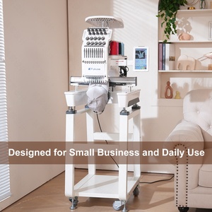 <span class=keywords><strong>Fokuse</strong></span> เครื่องปัก10เข็มแบบหัวเดียวกระเป๋าหมวกแบนปักด้วยคอมพิวเตอร์จักรเย็บผ้า - Product Image 2