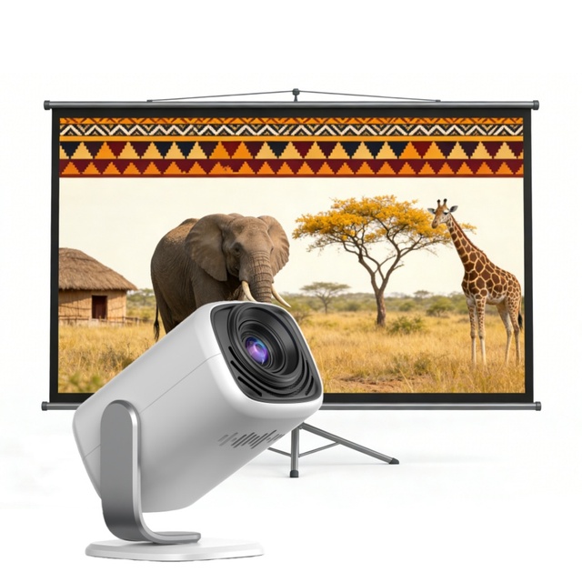 New Products 2026 Trending Projector Intelligent Flick Smart Pocket Wifi Android Mini 4k Projector with Stand