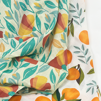 Tissu bambou coton biologique motif personnalisé OEM ODM nouveau-né réception lange d'emmaillotage couverture tissu mousseline couverture bébé