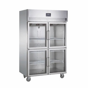 Highbright Air Cooling 400W 220V Equipo de cocina comercial Restaurante Refrigerador Reach-In Freezer - Product Image 6