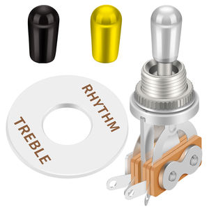 Selector de pastilla de interruptor de palanca de guitarra SPDT de 3 vías de Metal para Gibson para guitarra eléctrica Epiphone Les Paul - Product Image 1