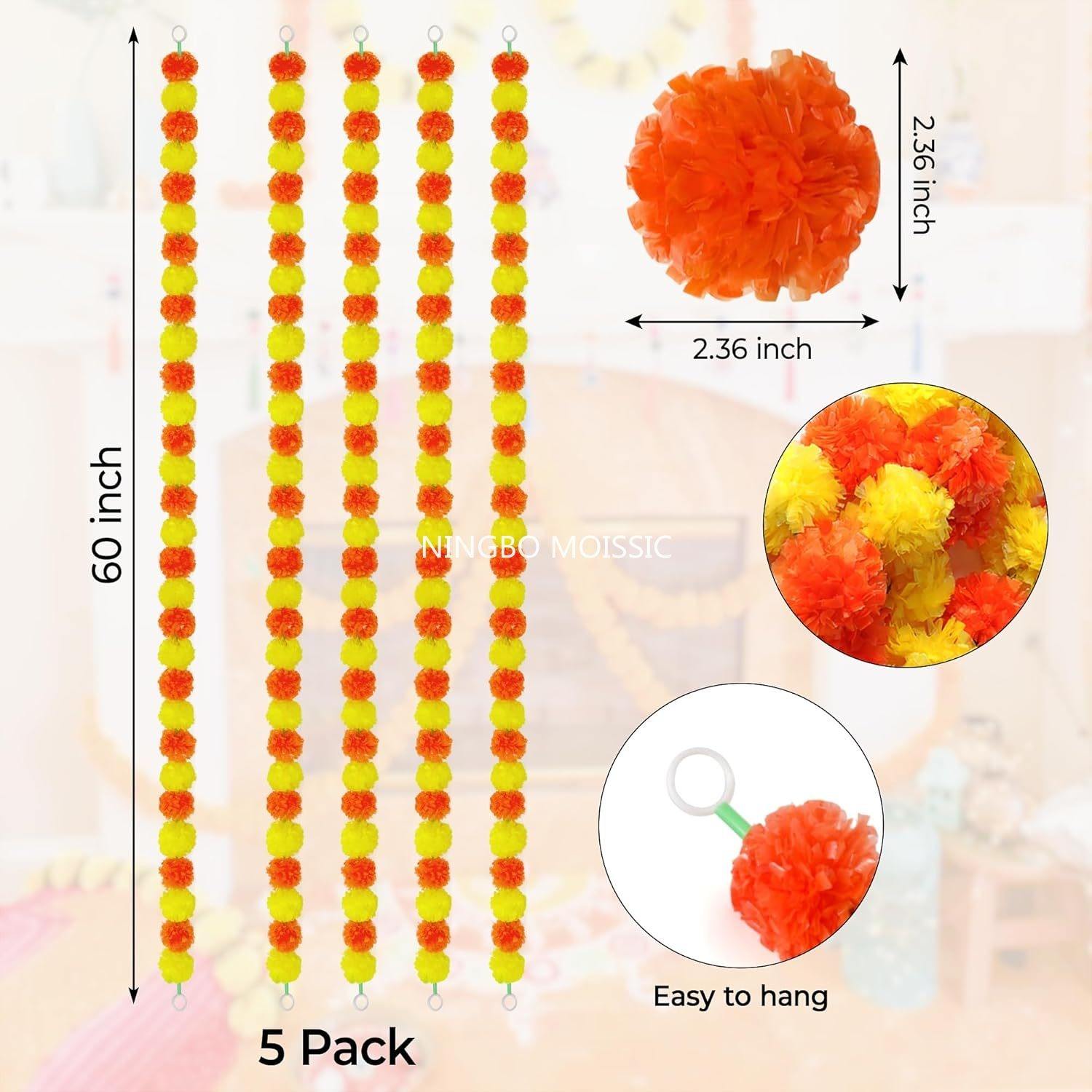 Orange 5PCS