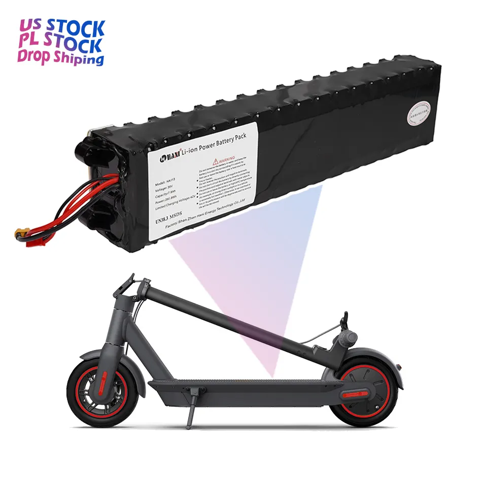 EU Stock Custom HA113 Xiaomi Scooter elettrici 36V 7.8ah batteria al litio per Mi Mijia M365 Scooter elettrico LG M26 Cell 5C