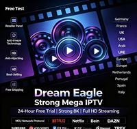 Servicio de Suscripción de Transmisión de Medios por Protocolo de Red M3U, Strong8K TREX Dream4K Eagle4K, Prueba Gratuita de 24 Horas para Reino Unido, Francia, Alemania, Estados Unidos, Países Árabes