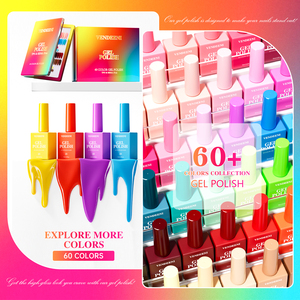 Koleksi Cat Kuku Gel Vendeeni Factory One Color One Bottle 60 Warna, Bebas TPO HEMA, OEM, Perlengkapan Kuku Kustom, Set Cat Kuku Gel - Product Image 2
