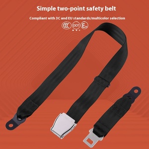 Cinturón <span class=keywords><strong>de</strong></span> <span class=keywords><strong>Seguridad</strong></span> <span class=keywords><strong>de</strong></span> 2 Puntos <span class=keywords><strong>de</strong></span> Acero Inoxidable y Poliéster Suministrado por el Fabricante, Cinturón <span class=keywords><strong>de</strong></span> <span class=keywords><strong>Seguridad</strong></span> <span class=keywords><strong>para</strong></span> Asiento <span class=keywords><strong>de</strong></span> Automóvil con Hebilla <span class=keywords><strong>para</strong></span> Uso en Vehículos <span class=keywords><strong>de</strong></span> Aviación - Product Image 3