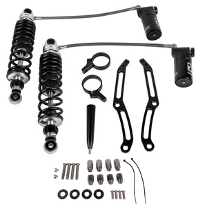 Amortisseurs de suspension arrière de réservoir à distance brillant pour <span class=keywords><strong>Electra</strong></span> Road Glide 14-on <span class=keywords><strong>CVO</strong></span> - Product Image 1