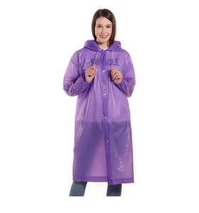 Imperméable réutilisable en EVA, léger et imperméable, avec capuche, pour adultes, randonnée en plein air, vente en gros directe d'usine - Product Image 6