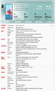 Offre Spéciale Téléphones Mobiles Android Débloqués Originaux et Authentiques pour <span class=keywords><strong>Xiaomi</strong></span> Redmi Note 10 Vente en Gros Téléphones Mobiles d'Occasion à Bas Prix - Product Image 6
