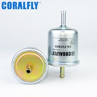 Filter Bahan Bakar Mobil Berkualitas Tinggi Coralfly 16400-41B00 CA-F41B00 BF1104 16400-F5100 WK66 GF600 untuk NISSAN