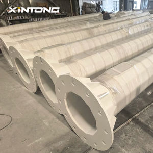 Poteaux galvanisés à chaud de 8m, 9m, 10m, 11m, 12m, poteaux d'éclairage à bras simple ou double, poteaux d'éclairage extérieurs octogonaux coniques - Product Image 2