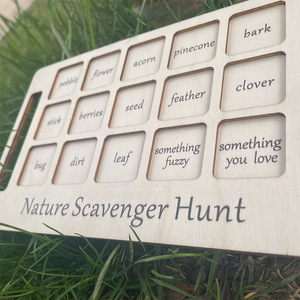 Nature <span class=keywords><strong>Hunt</strong></span> Board Montessori <span class=keywords><strong>Scavenger</strong></span> <span class=keywords><strong>Hunt</strong></span> Personalizado Nature <span class=keywords><strong>Scavenger</strong></span> <span class=keywords><strong>Hunt</strong></span> Tray Outdoor <span class=keywords><strong>Scavenger</strong></span> Game Forest School - Product Image 2