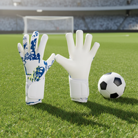 Gants de football de haute qualité, fabriqués en usine, en latex épaissi, unisexe, pour enfants et adultes, entraînement, jeu, respirants, sport pour les doigts