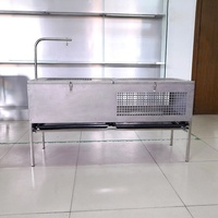 Lampe Chauffante Électrique Infrarouge LIZE PET pour Cage de Couvaison, pour Chiens et Chats, Emballage en Acier Inoxydable, Équipement de Chauffage pour Ferme Avicole