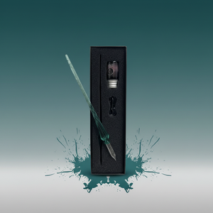 Offre limitée : Ensemble de stylos à plume en verre de haute qualité pour cadeau <span class=keywords><strong>d</strong></span>'anniversaire – Achetez maintenant - Product Image 2