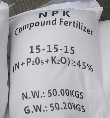 Fornire fertilizzante composto granulare fertilizzante npk 17-17-17 17 17 17 di sacchi da 50 kg