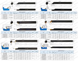 Vbmt vbgt vcmt vcgt chèn 96 độ <span class=keywords><strong>CNC</strong></span> Lathe gia công nội bộ khoan chống rung kim cương bên ngoài & nội bộ chuyển công cụ - Product Image 5
