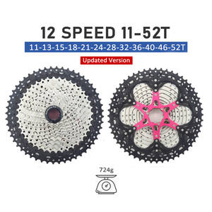 Grupo de Bicicleta de Montaña <span class=keywords><strong>SHIMANO</strong></span> <span class=keywords><strong>DEORE</strong></span> M6100 de 12 velocidades con Palanca de Cambios M6100, Desviador Trasero, Cassette, Cadena, Cassette SUNSHINE 52T 50T 46T - Product Image 6