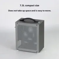 Boîtier de PC de bureau ITX ultra-compact P20, portable vertical, format A4, alimentation SFX, mini compact, ultra-petit, tout en aluminium
