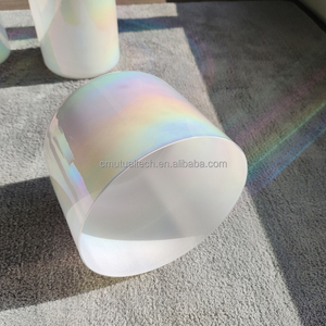 ชามคริสตัลควอตซ์สีขาวใสสวยงาม ชามคริสตัลสีขาวมุกใส สำหรับการบำบัดด้วยเสียง - Product Image 1