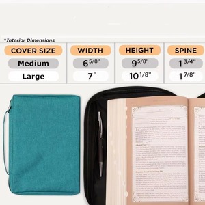 Muestra gratuita de estuche personalizado BSCI para transportar libros, bolsa para Biblia de iglesia - Product Image 5